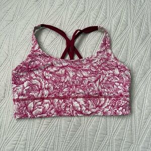Lululemon Floral Pink Sports Bra